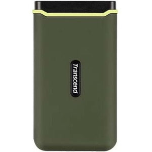 Transcend 1 TB Portable Solid State Drive - External - Military Green Transcend 1 TB Portable Solid State Drive - External - Military Green